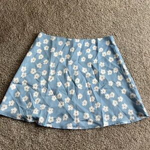 Floral Mini Skirt